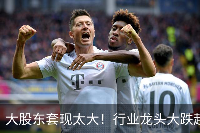大股东套现太大！行业龙头大跌超14%